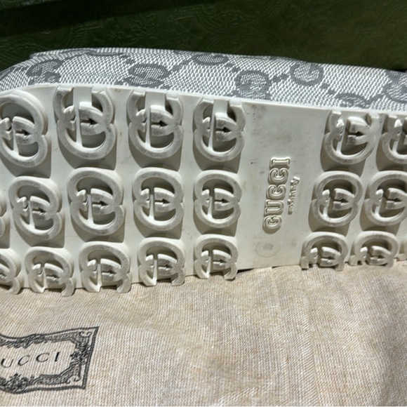 WOMEN'S SLIDE SANDAL WITH INTERLOCKING G retail $650 size 39 - Picture 4 of 6